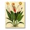 Designart - Retro Flowers I - Farmhouse Canvas Wall Art Print
